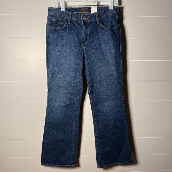 Eddie Bauer Denim - Eddie Bauer Denim Blue Jeans Classi Fit Size 8 Short Specially Dyed